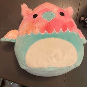 Squishmallows 8" Gala The Griffin Plush Soft Pink & Green Stuffed Animal plushy